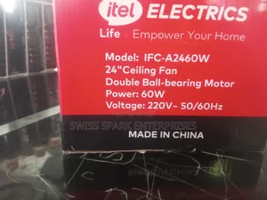 Itel Short Blade Fan 60watts