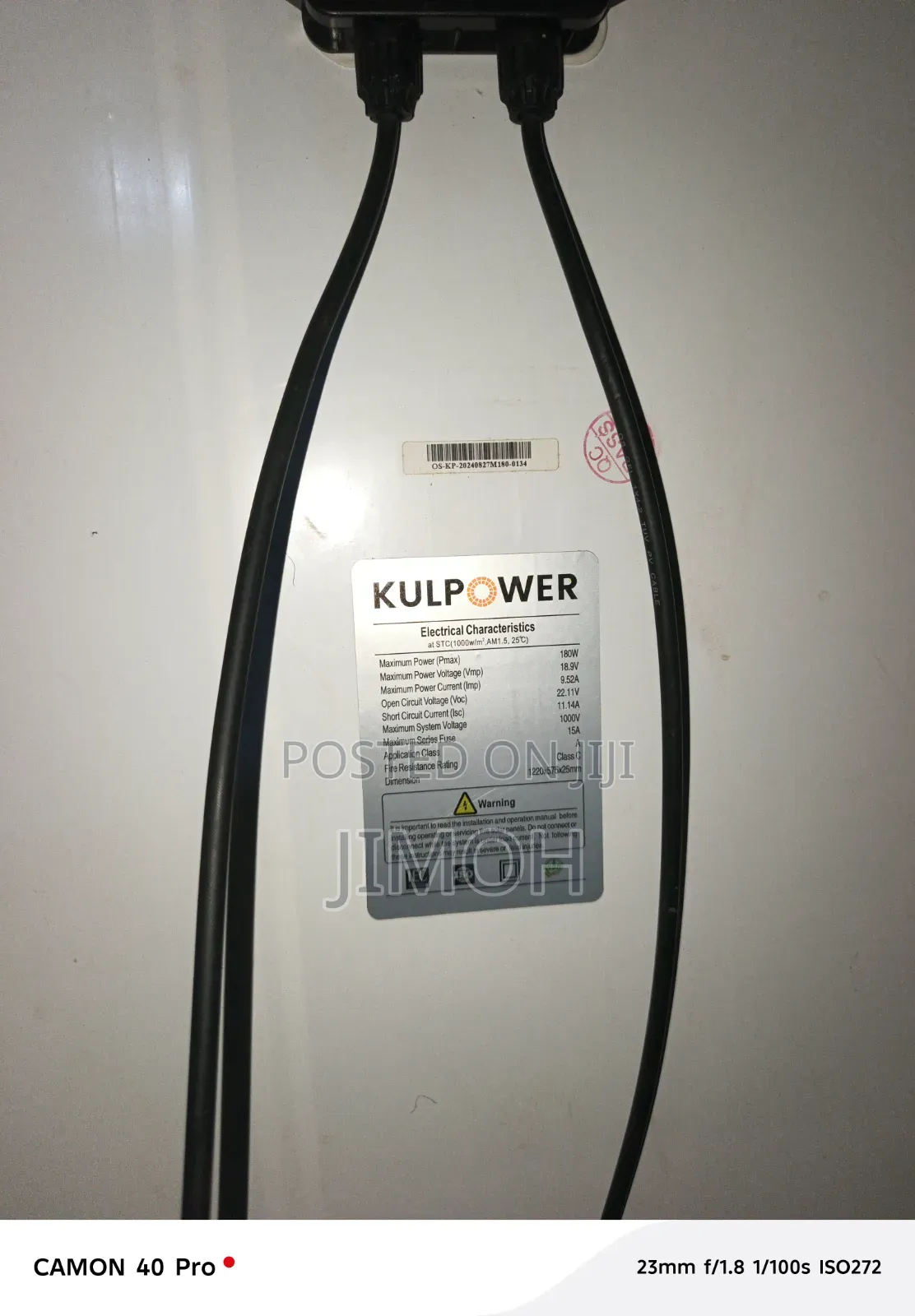 Solar Panel 180watts