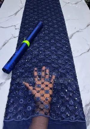 3d Handbeaded Lace for Aso Ebi