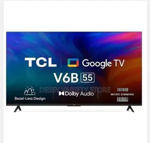 TCL 55 Inches Uhd Google Smart Tv (55v6b) + 1 Year Warranty