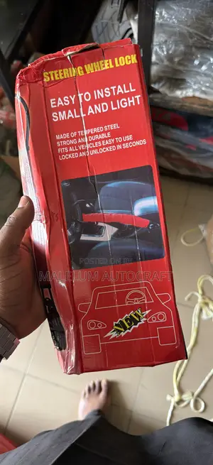 Steering Wheel to Seat Belt Lock
