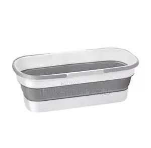 Self Squeeze Mop and Collapsible Bucket