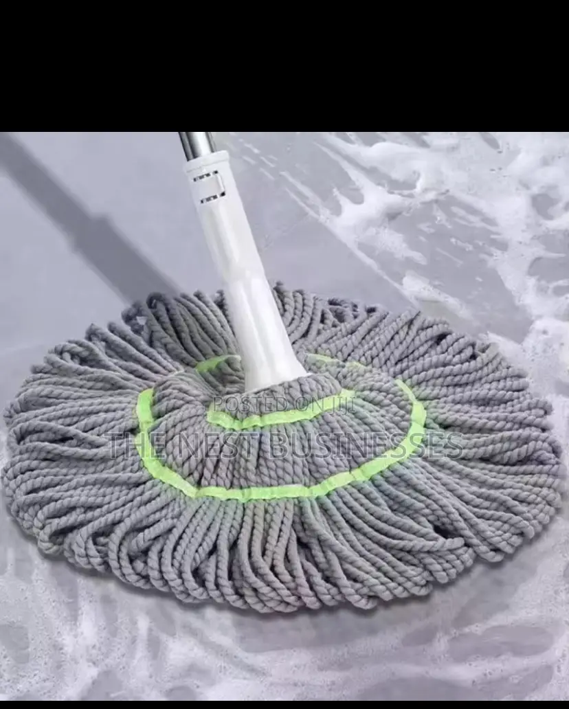 Self Squeeze Mop and Collapsible Bucket
