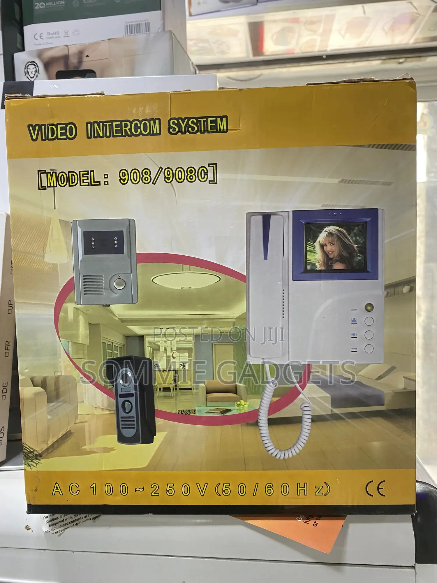 Home Video Intercom System 908/908c Door Remote