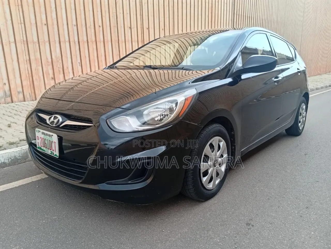 Hyundai Accent 2012 Black