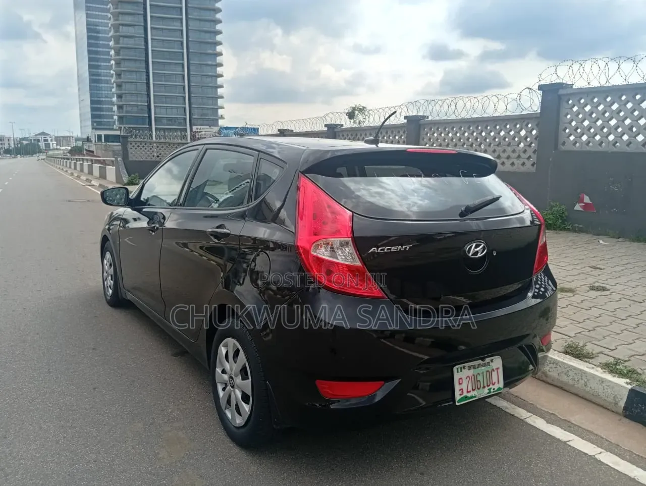 Hyundai Accent 2012 Black