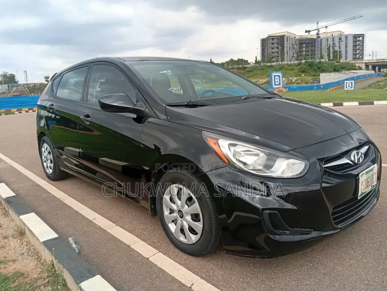 Hyundai Accent 2012 Black
