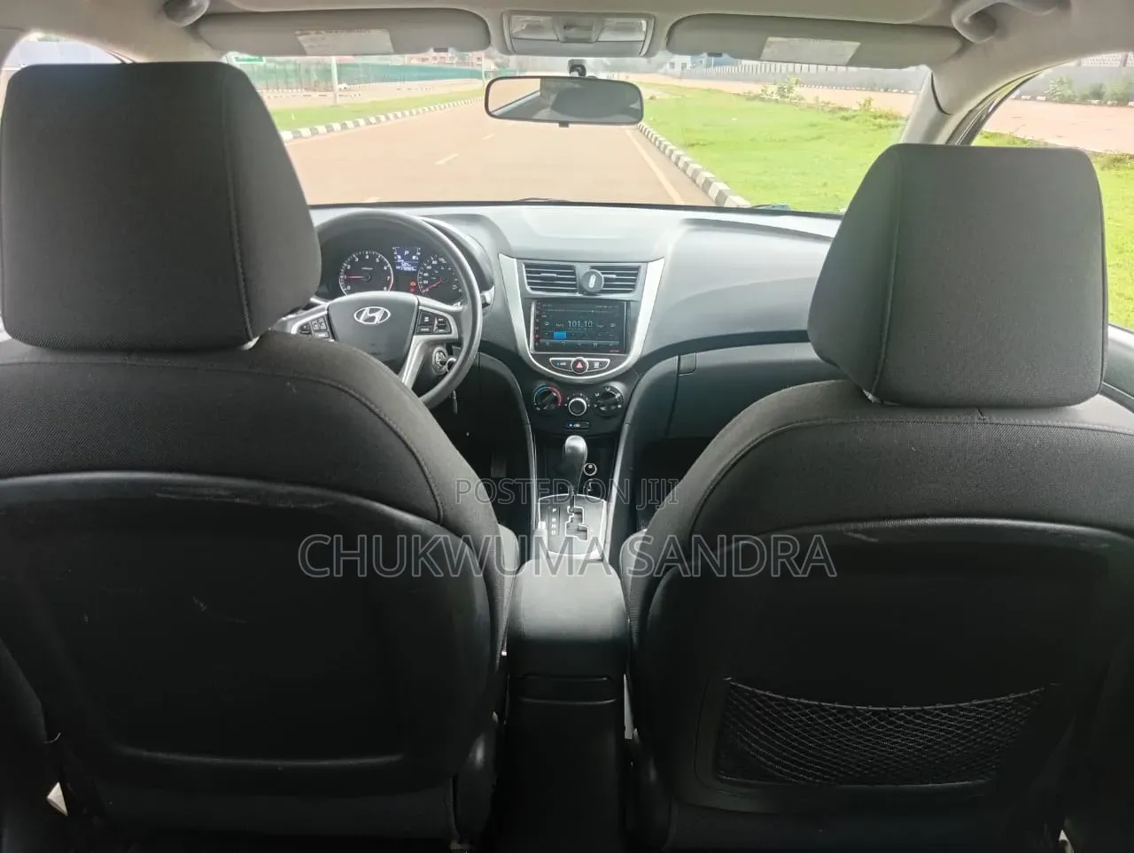 Hyundai Accent 2012 Black