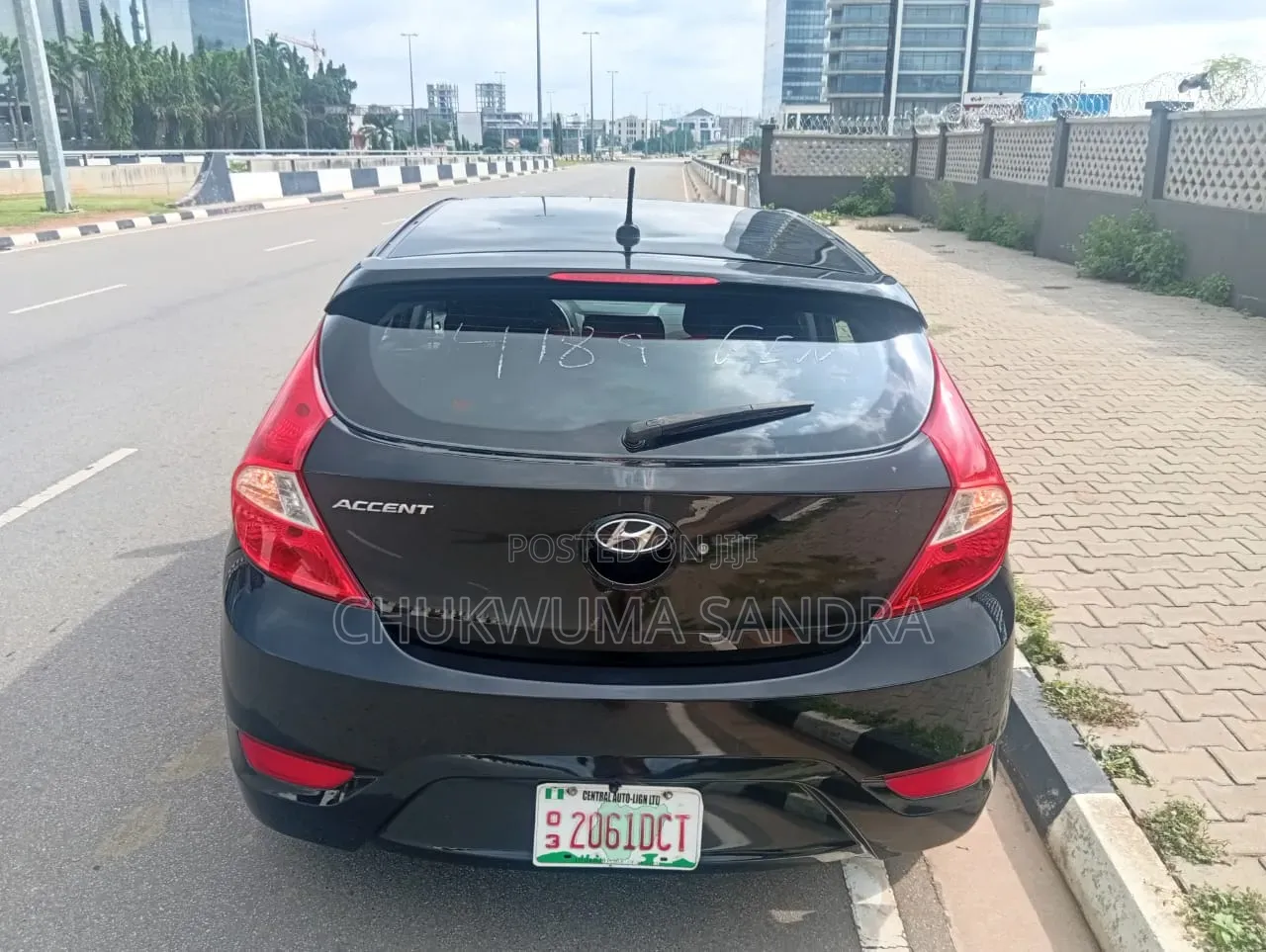 Hyundai Accent 2012 Black