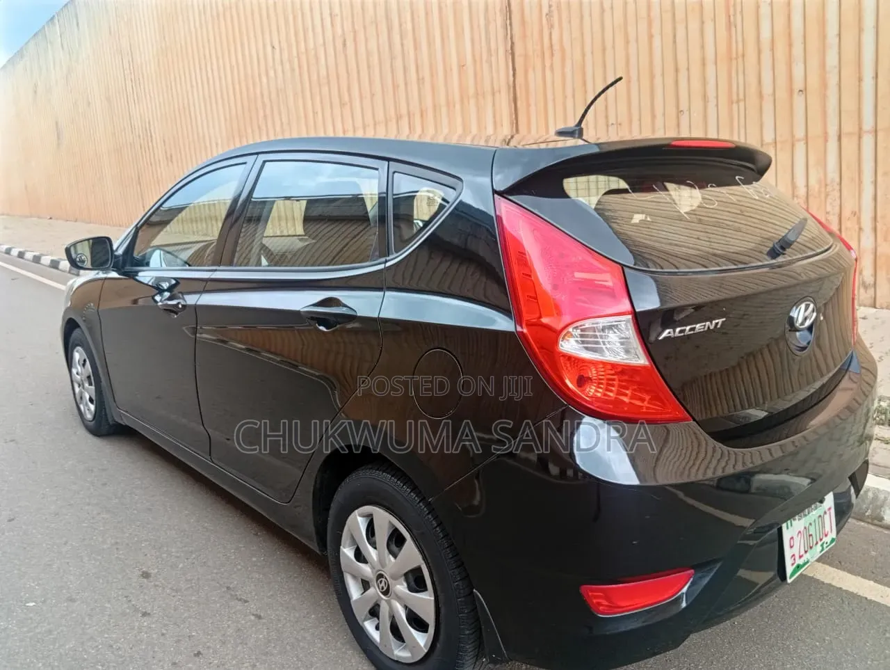 Hyundai Accent 2012 Black