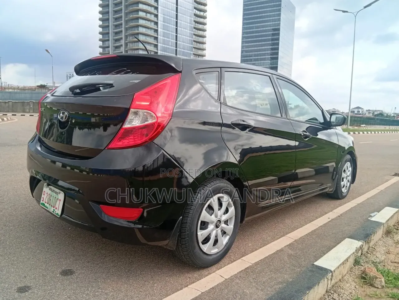 Hyundai Accent 2012 Black