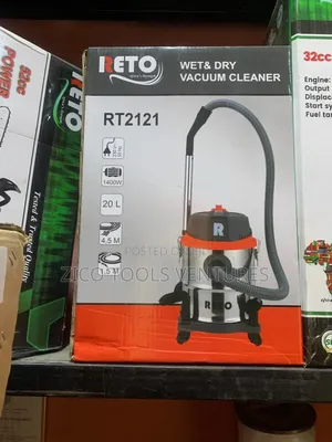 Reto Wet And Dry Vacuum Cleaner 20-liter