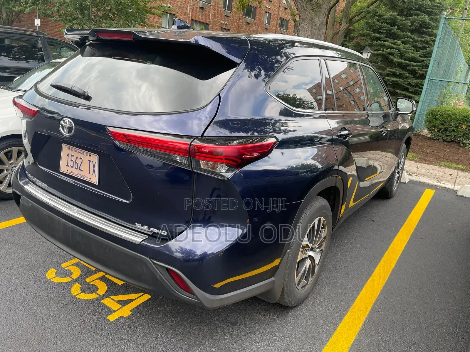 Toyota Highlander 2022 Blue