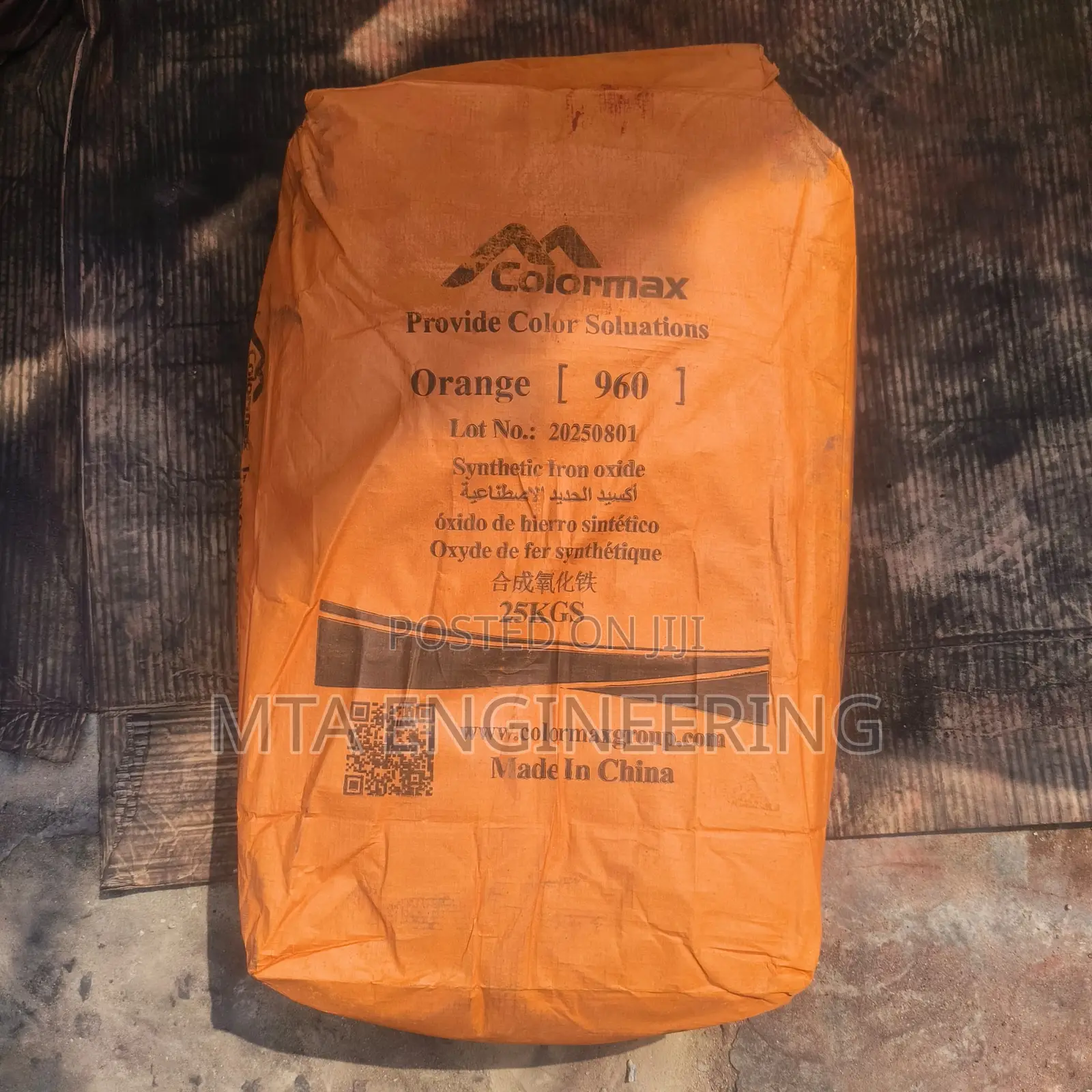 Original Pigment 960a Orange, Brown