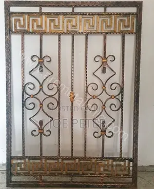 Durable Wrought Iron Window Guard – Strong Burglar Proof Design