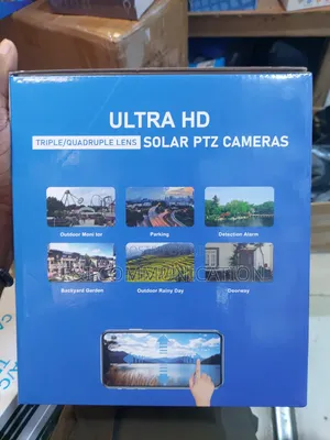 Ultra Hd Solar PTZ Camera.