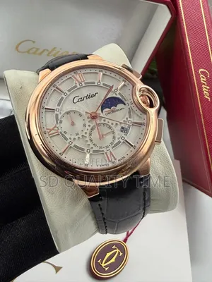 Cartier Leather Strap Watch