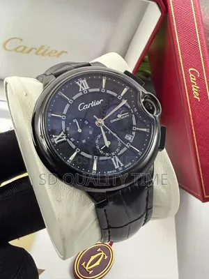 Cartier Leather Strap Watch