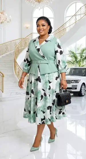 Classy Female Beautiful Cooperate Gowns