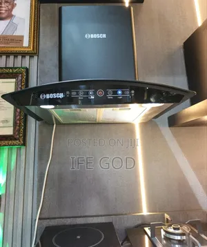 Quality Bosch 60cm Curved Automatic Smart Digital Heat Extractor Etc.