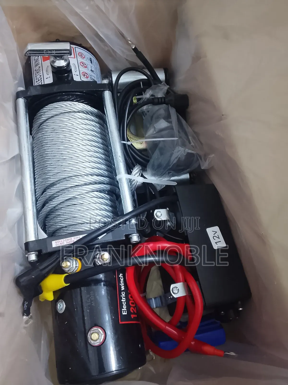 Electric Car Winch