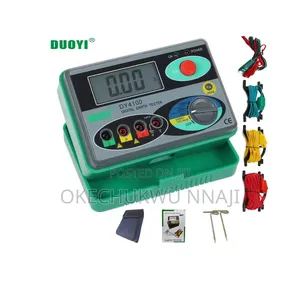Digital Earth Ground Resistance Megohmmeter Tester 0~20/200/2000ohm