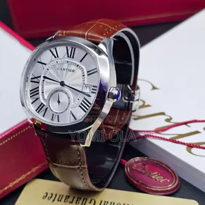Swiss Made Cartier White Dial Watch