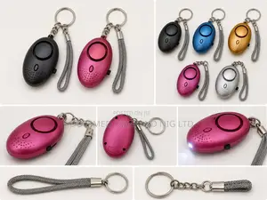 130db Personal Safety Alarm Led Light | Emergency Self-Defense Alarm