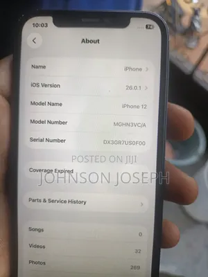 Apple iPhone 12 64 GB Black