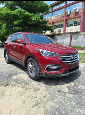 Hyundai Santa Fe 2017 Red