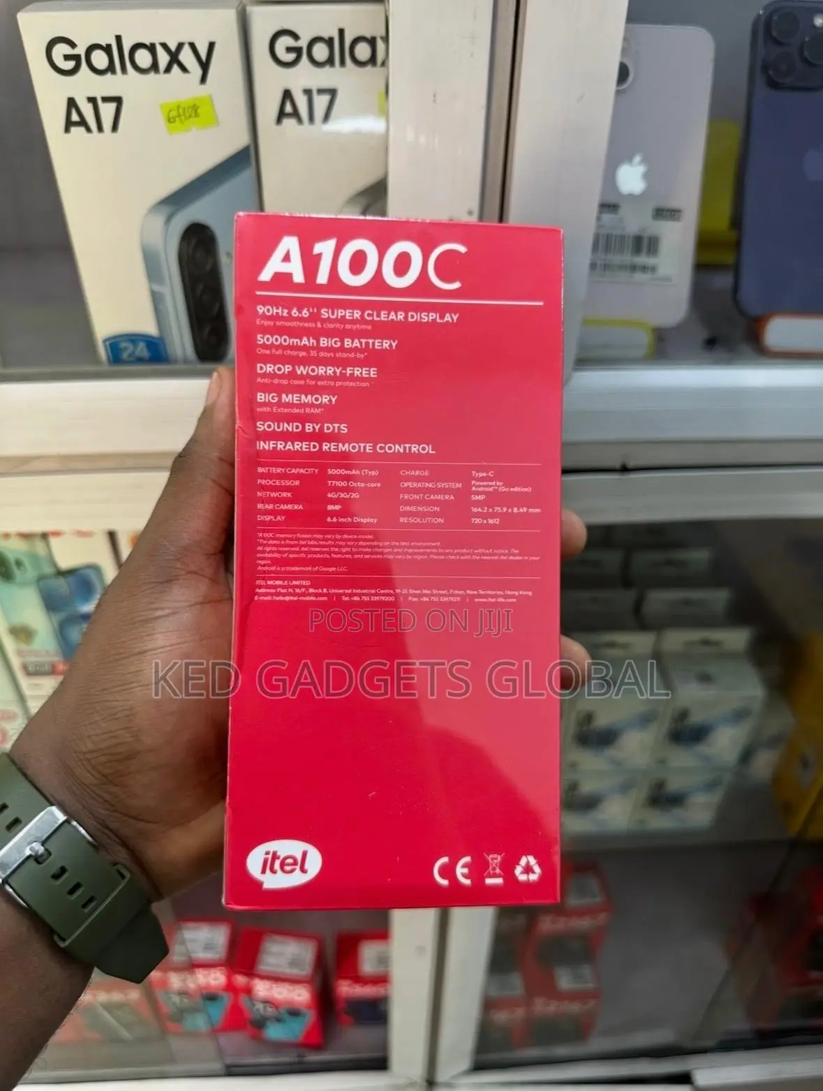 New Itel A100C 64 GB