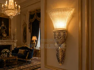 Silver Body Royal Wall Lamp