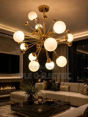By 12 Hands Nordic Ebola Chandelier
