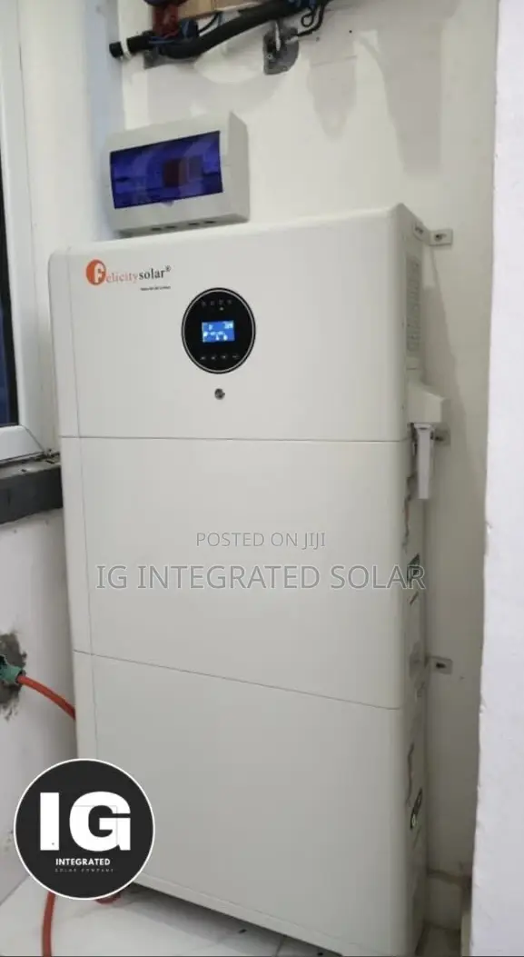 Felicity 10kwh Lithium Battery Solar Generator With 5kva