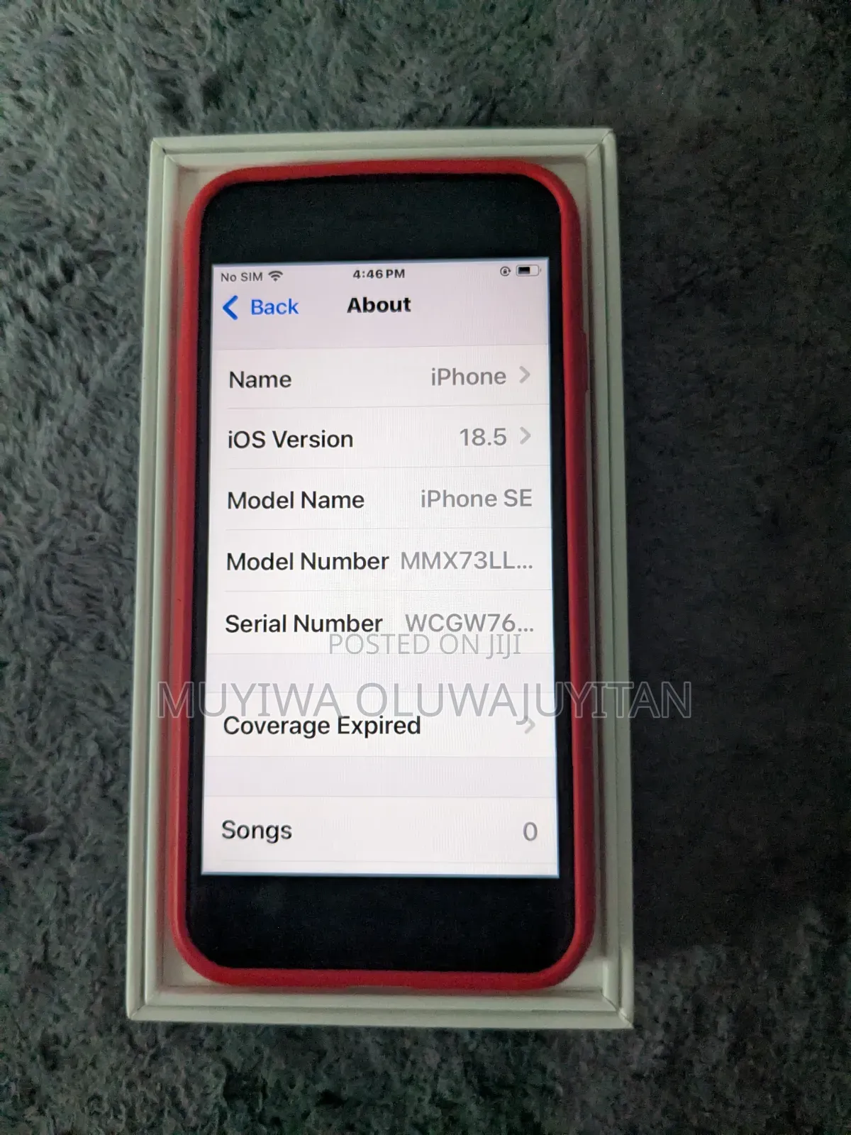 Apple iPhone SE 64 GB Red
