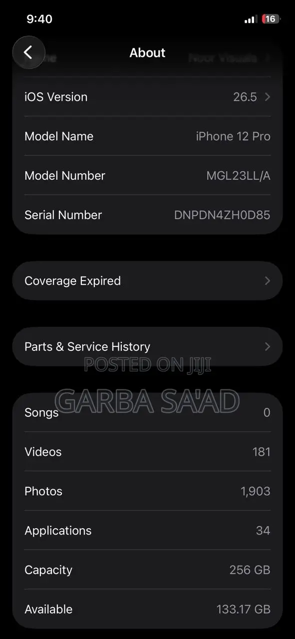 Apple iPhone 12 Pro 256 GB White