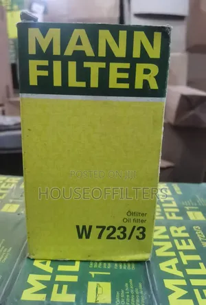 Mann Filter W723/3 - Original Oil Filter(Engine Protection Guaranteed)