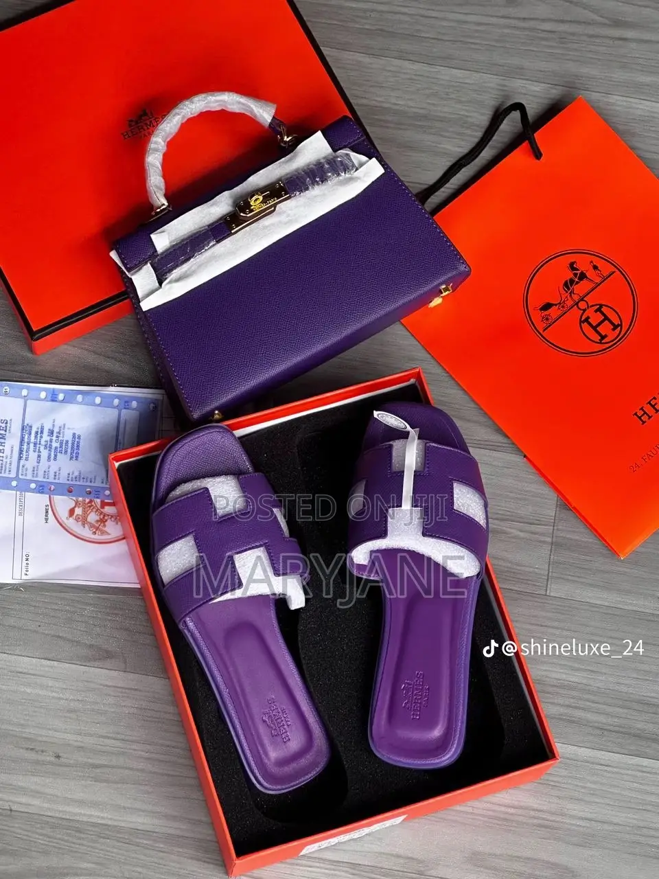Hermes Slippers