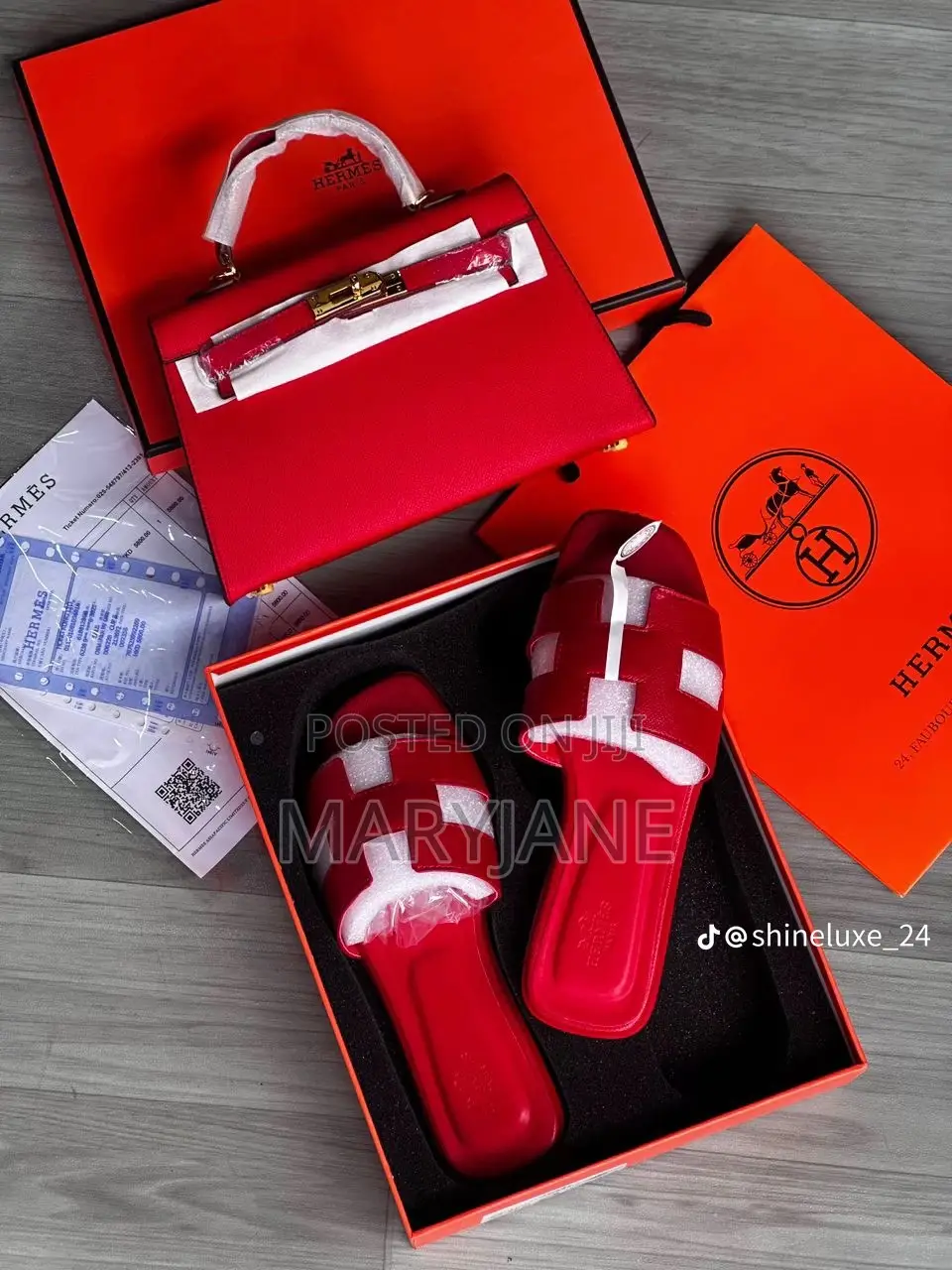 Hermes Slippers