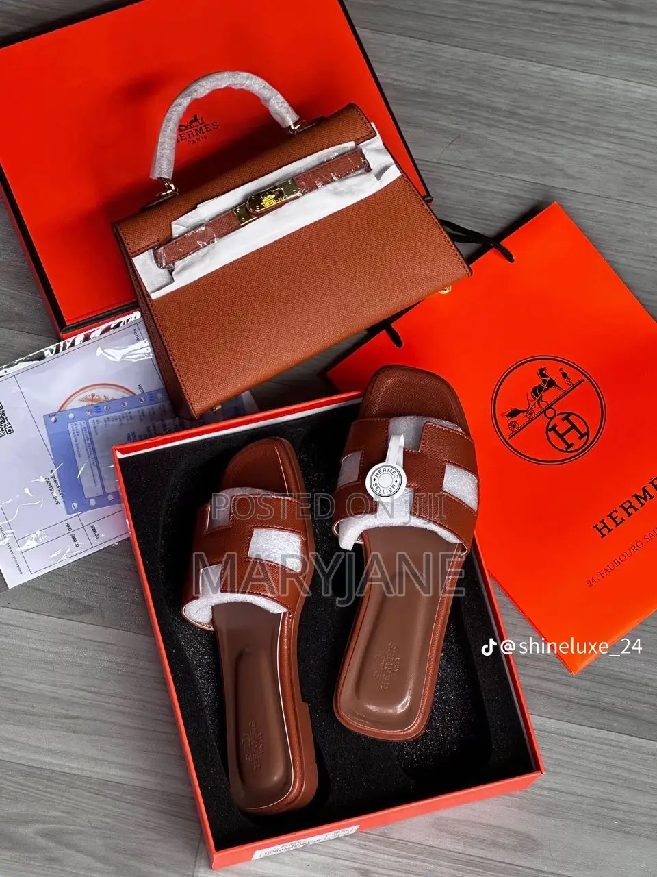 Hermes Slippers