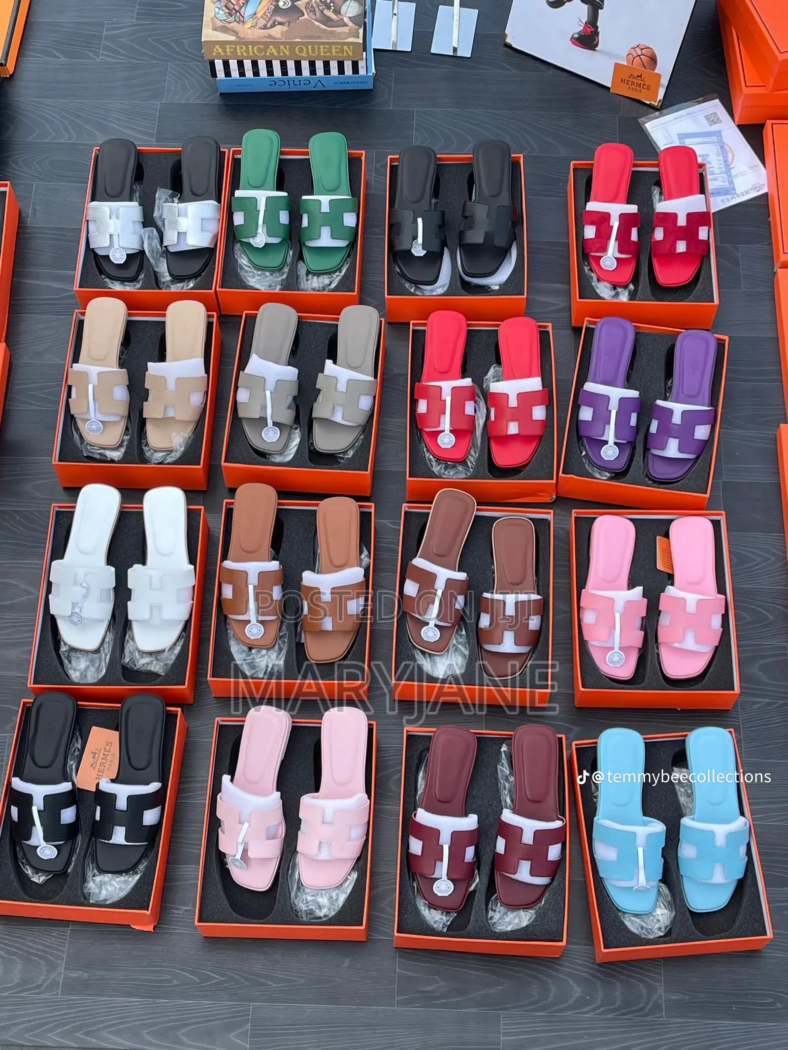 Hermes Slippers