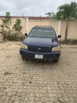 Toyota Highlander V6 AWD 2003 Blue