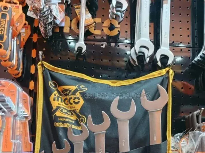 Ingco Ratchet Spanner Set