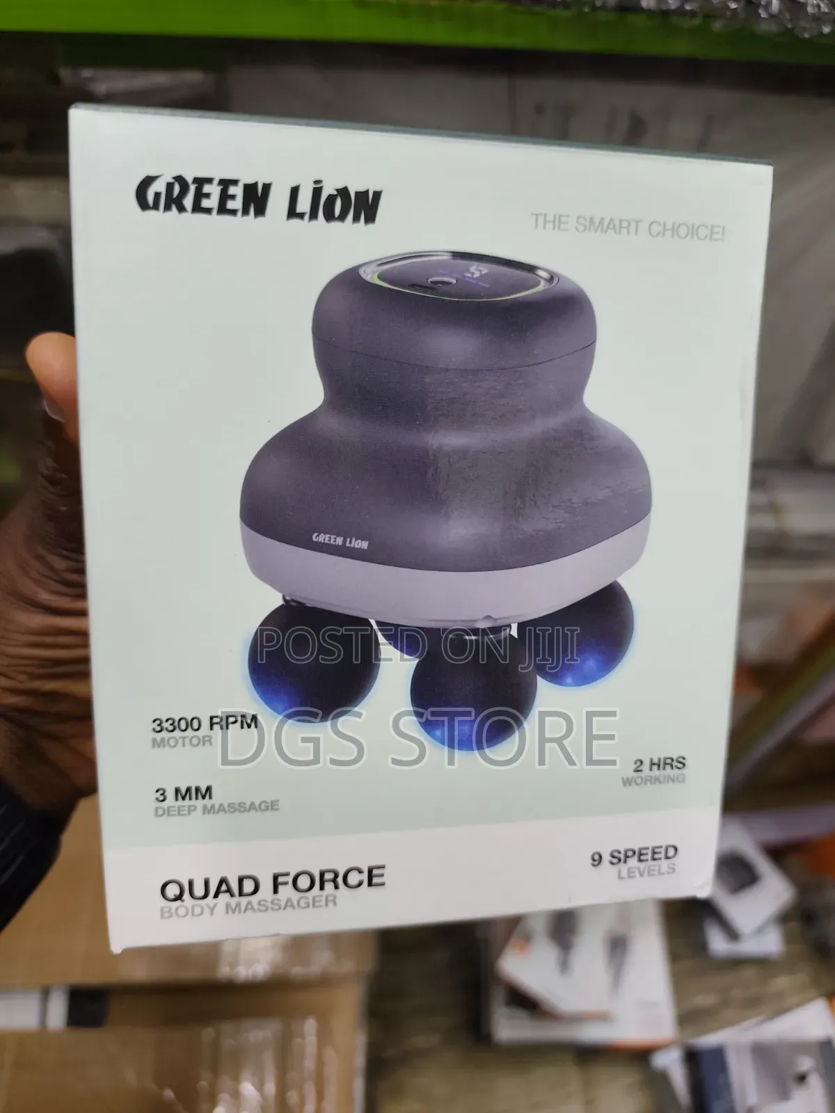 Green Lion Quad Force Body Massager