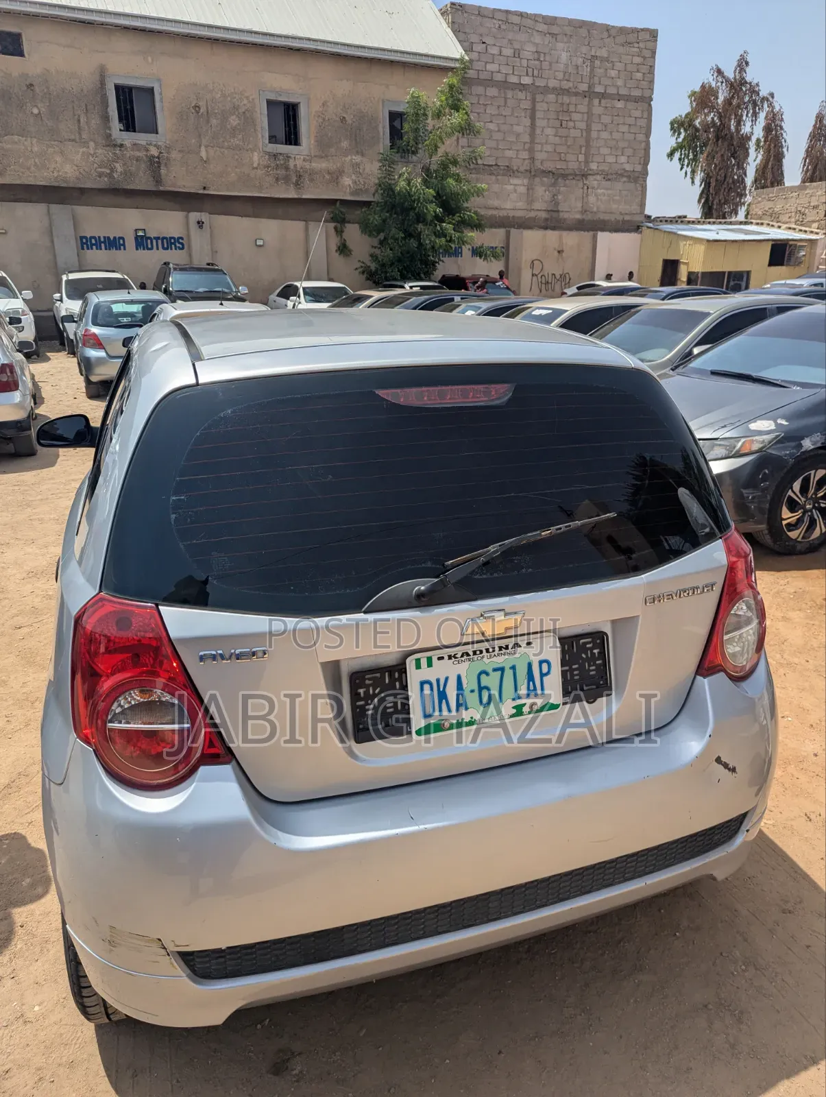 Chevrolet Aveo 2011 Silver