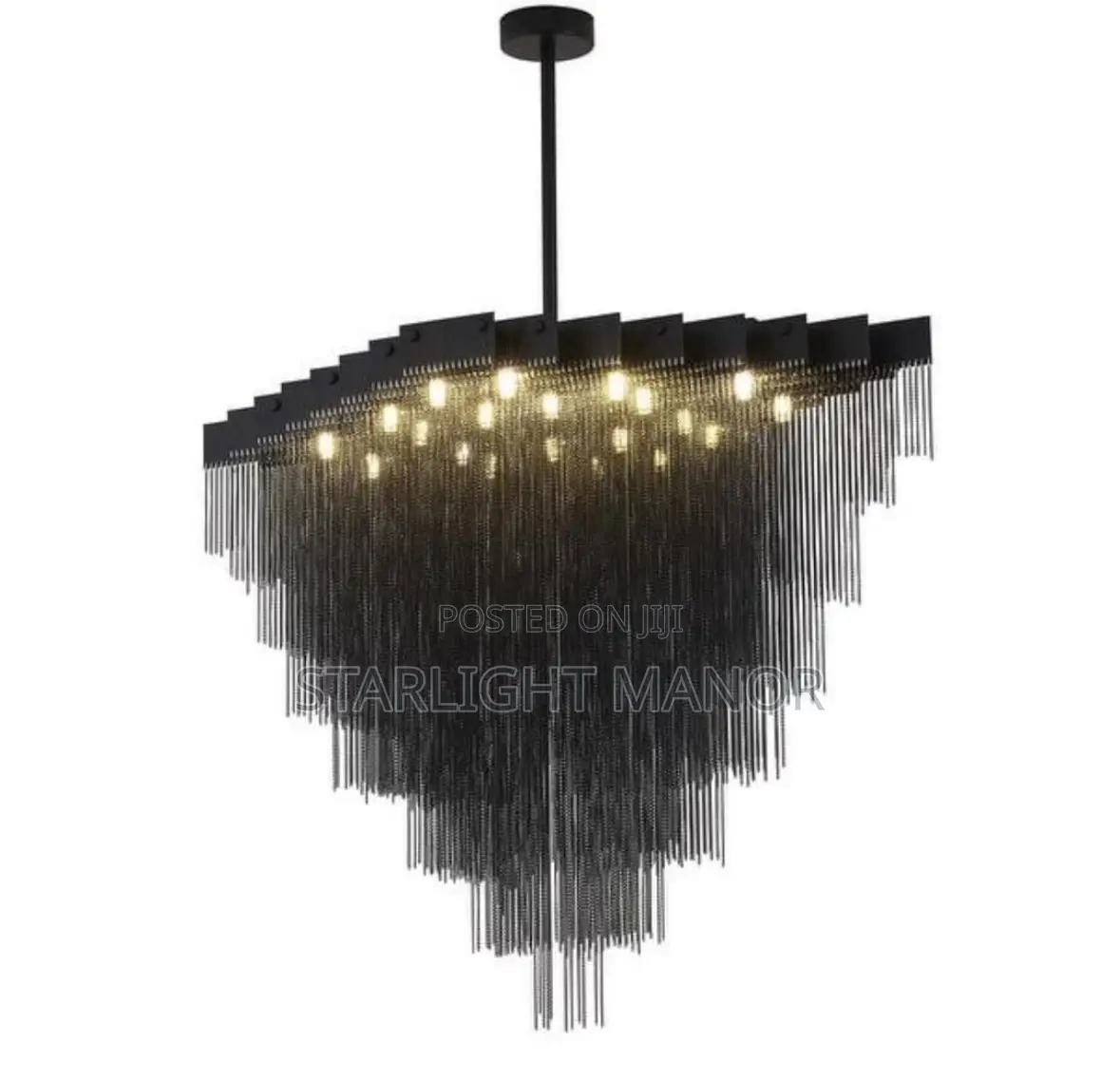 Chain Waterfall Chandelier