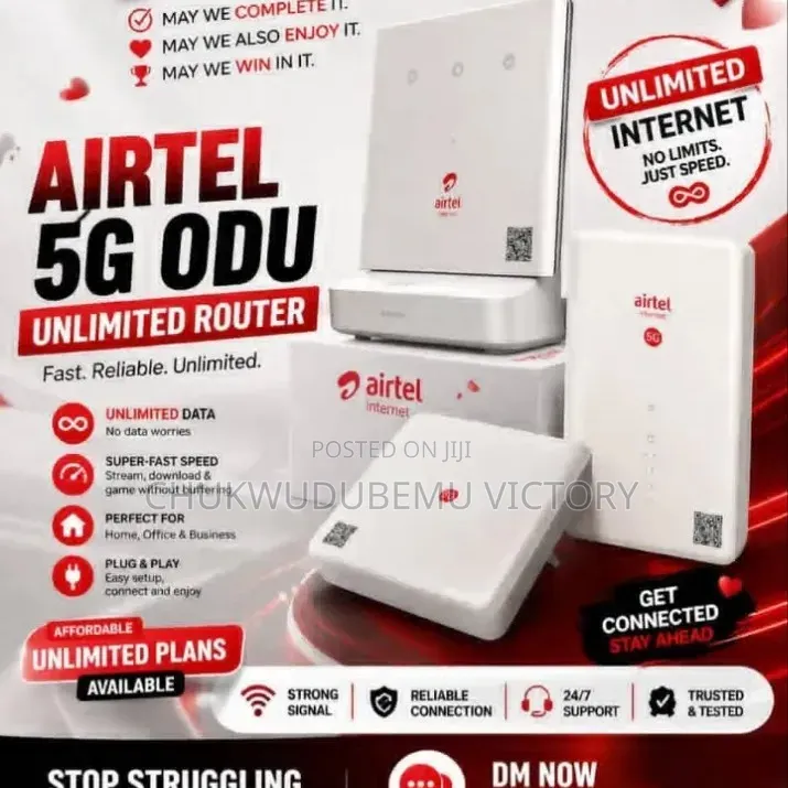 Fast Reliable Internet Solutions. I Provide Airtel Internet Devices.