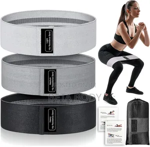 3 in 1 Resistance Band for Hip and Legs Exercise