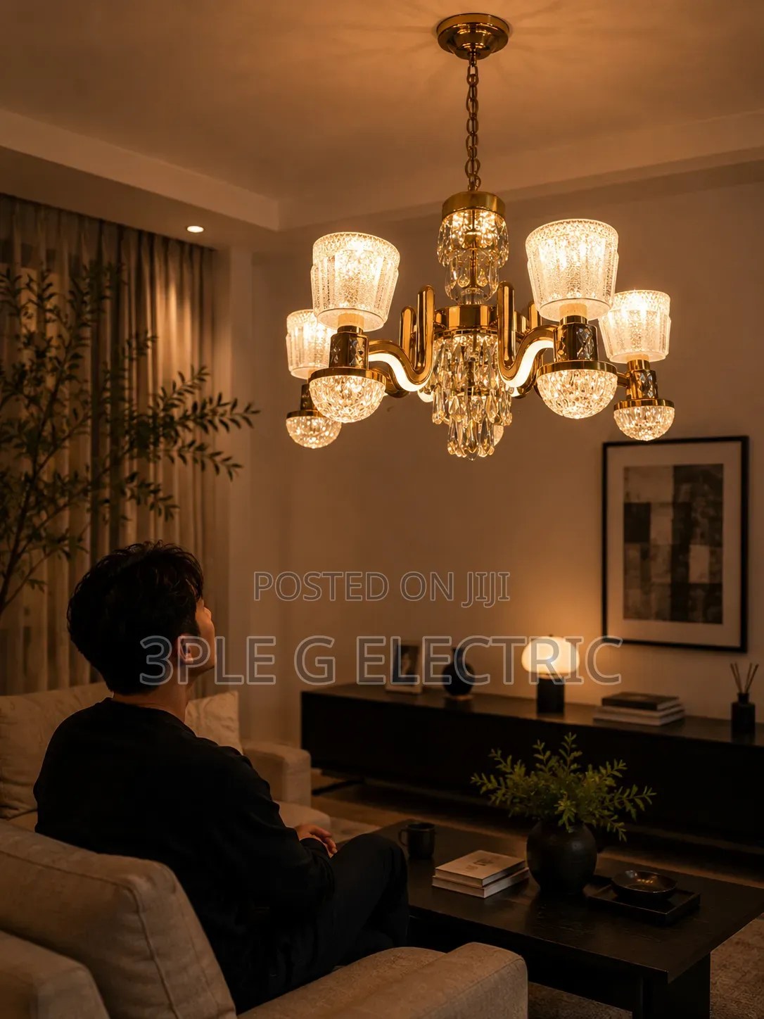 By 6 Hands New Design Led Chandelier