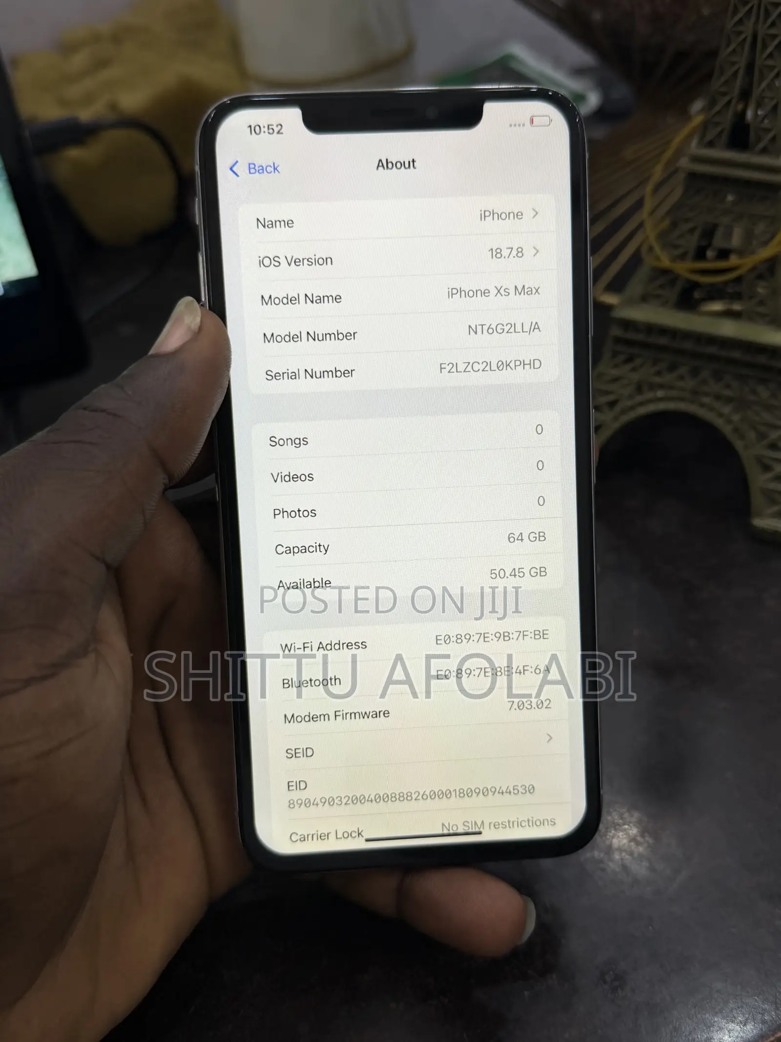 Apple iPhone XS Max 64 GB White